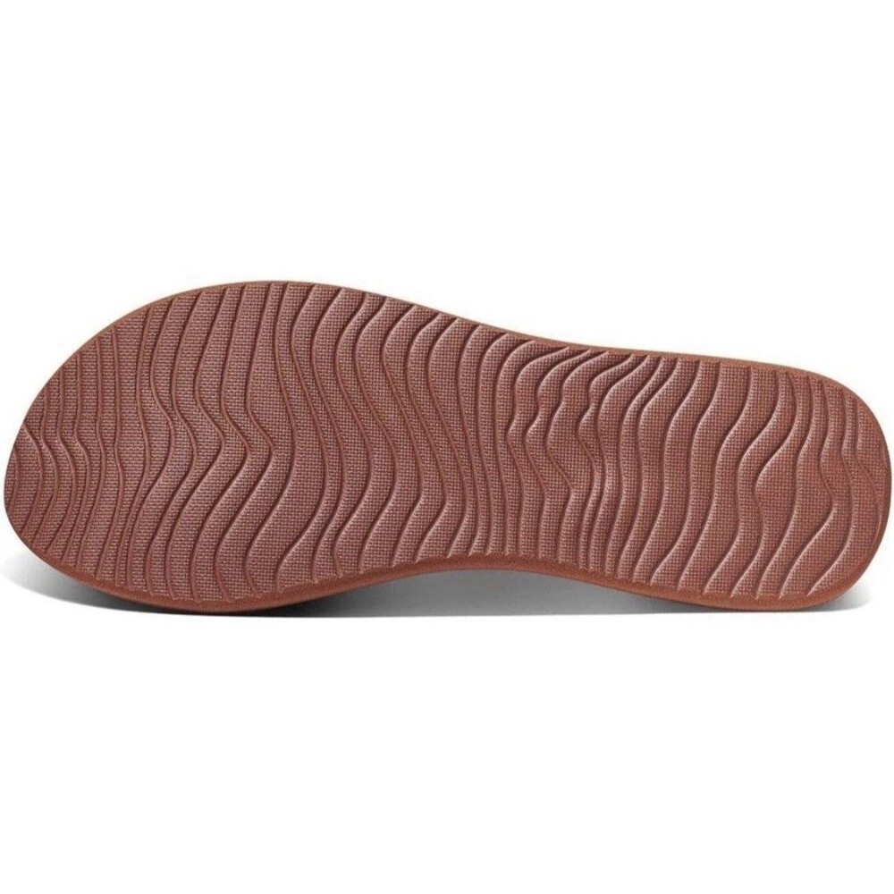 Woman Reef Bliss Nights Flip Flops Sandal Brown Brunette Sz 10 Brand New - Picture 7 of 7